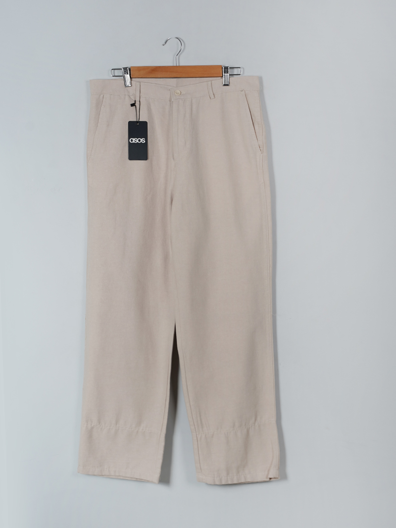 شلوار مردانه کج راه مدل 6058 asos کد 320178173902